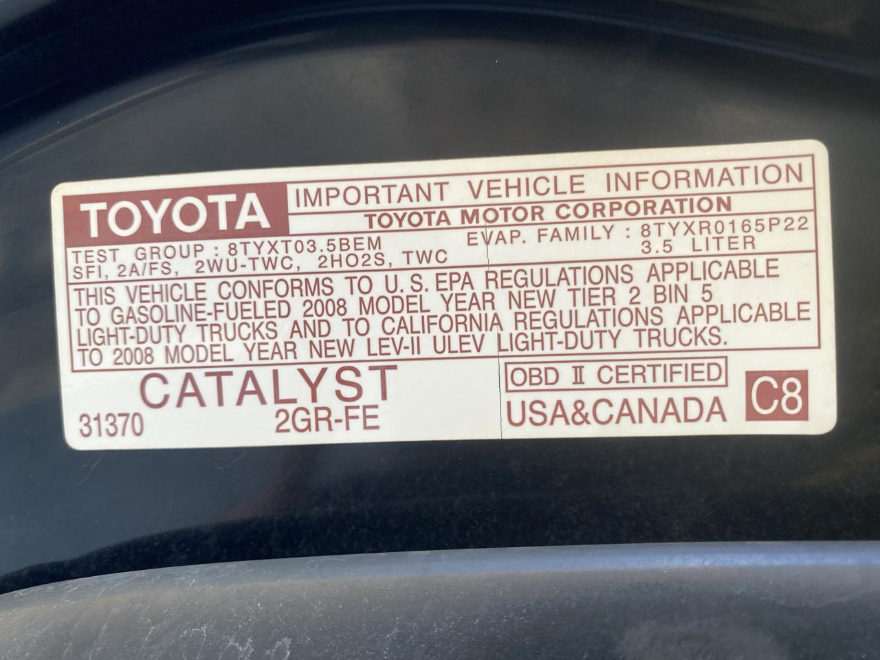 Toyota Highlander  2008