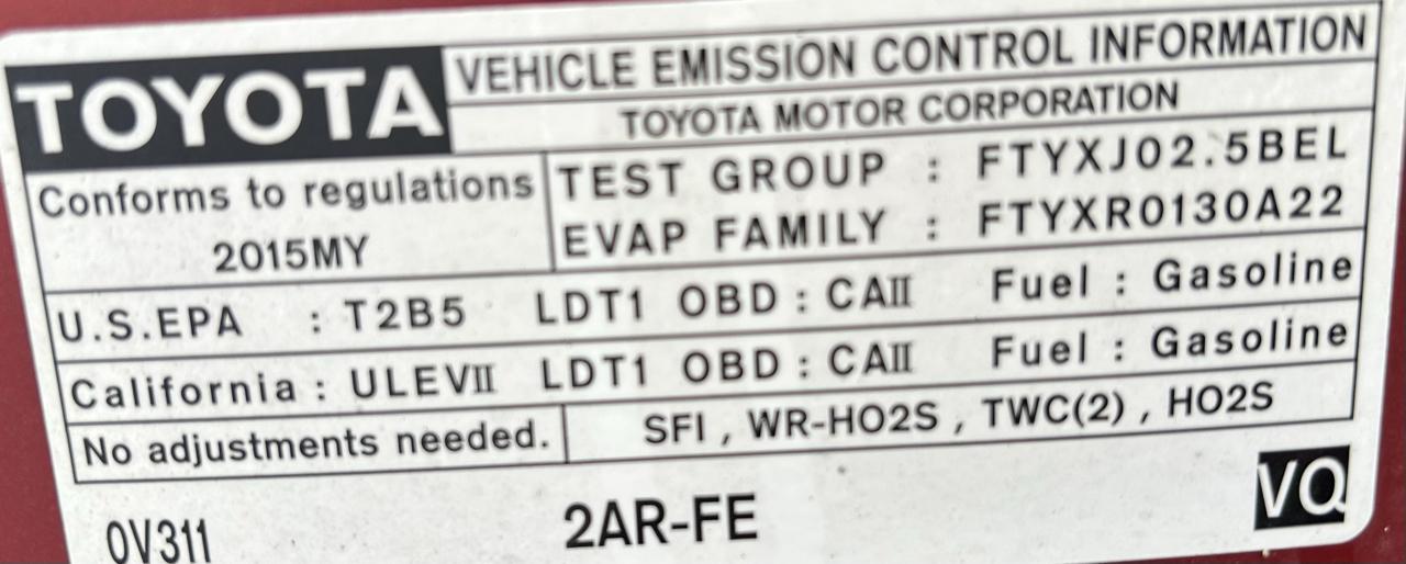 Toyota RAV4  2015