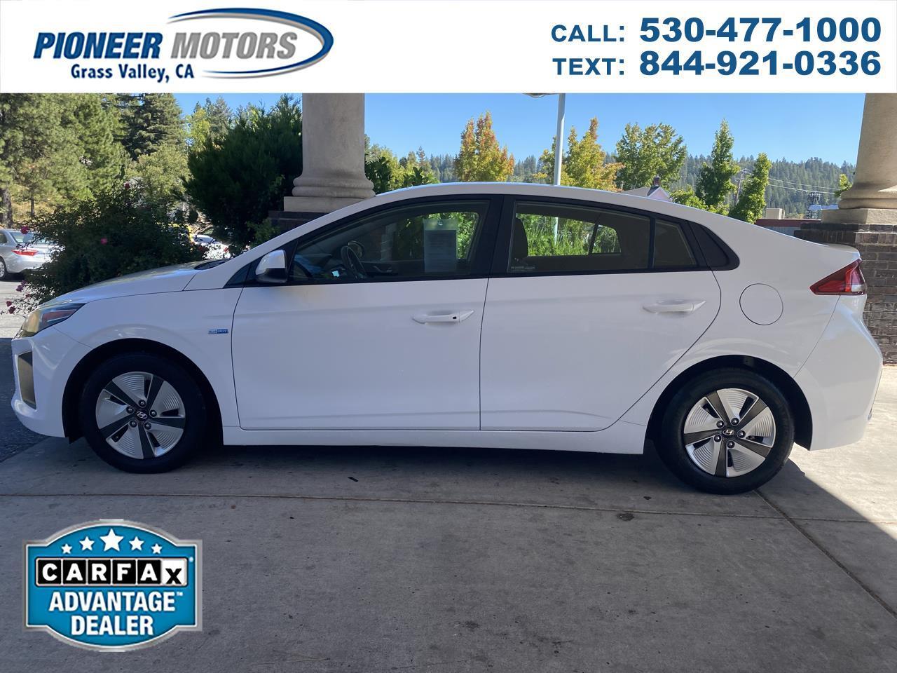 2019 Hyundai Ioniq Hybrid Blue Hatchback