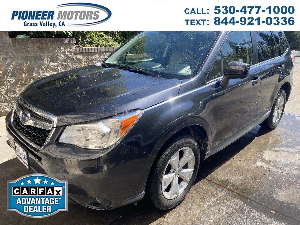 2016 Subaru Forester 4dr CVT 2.5i Limited PZEV