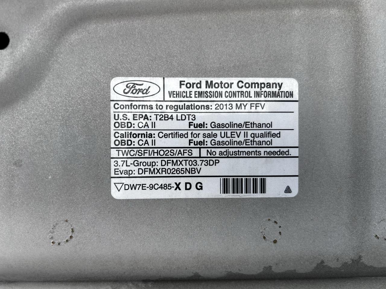 Ford F-150 2WD SuperCab 145" XL 2013