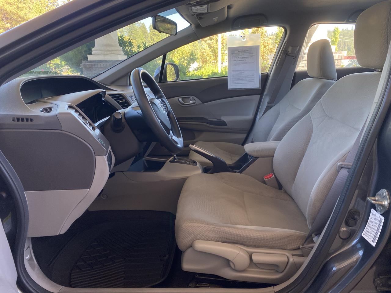 Honda Civic Sdn 4dr Auto LX 2012