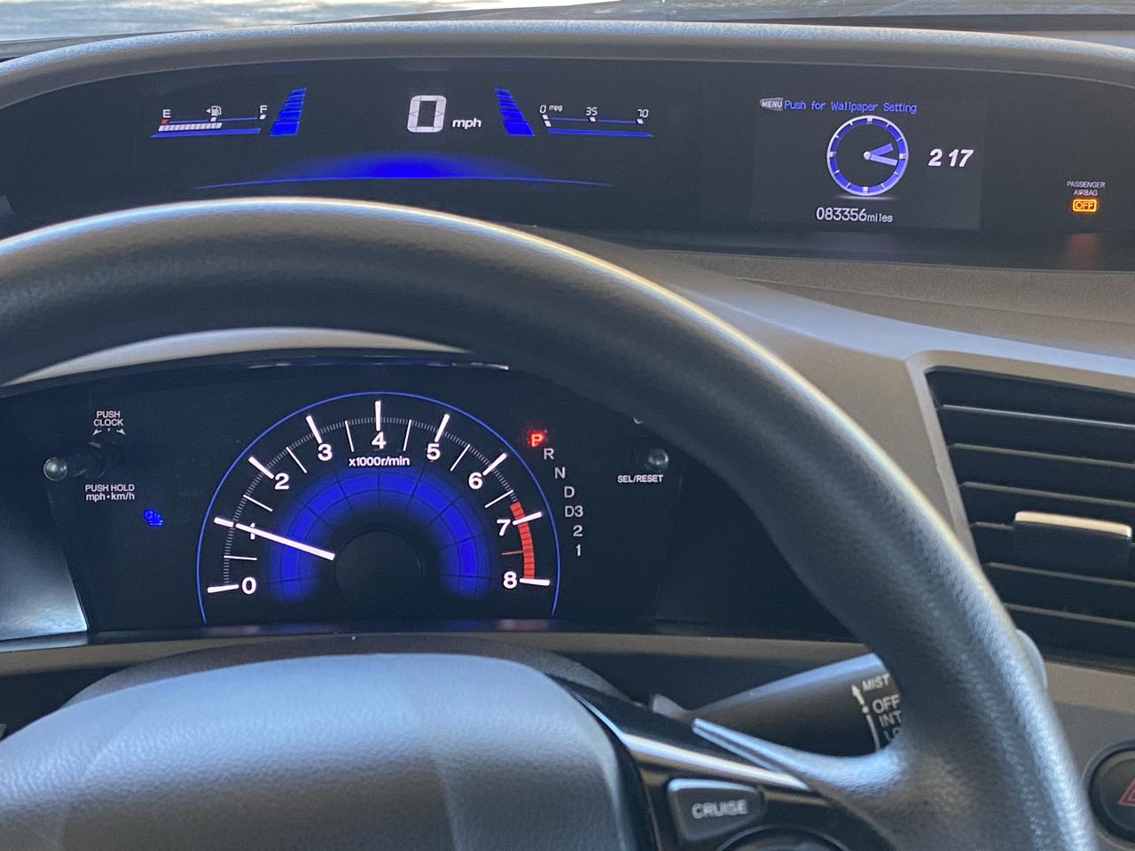 Honda Civic Sdn 4dr Auto LX 2012