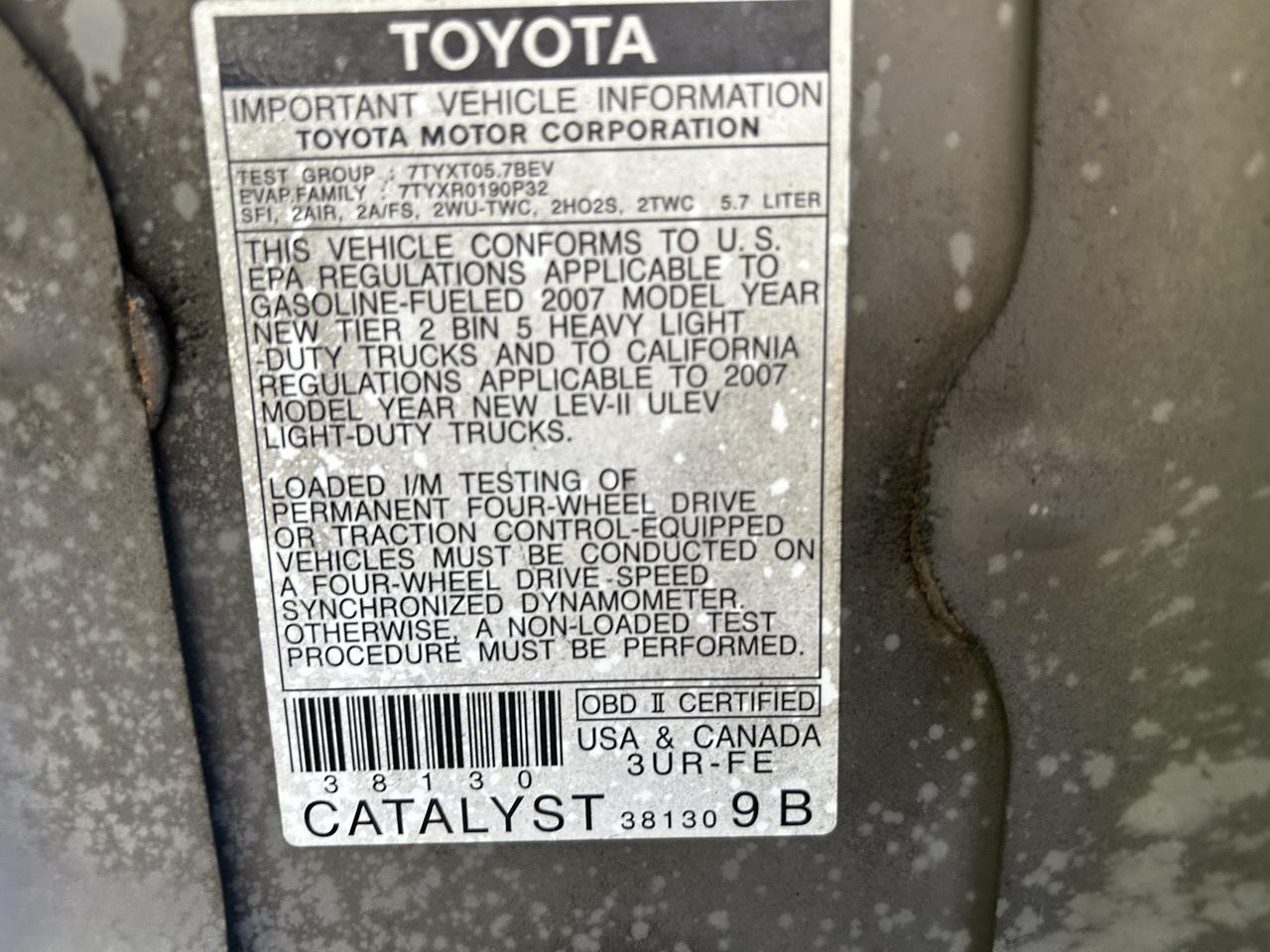 Toyota Tundra  2007