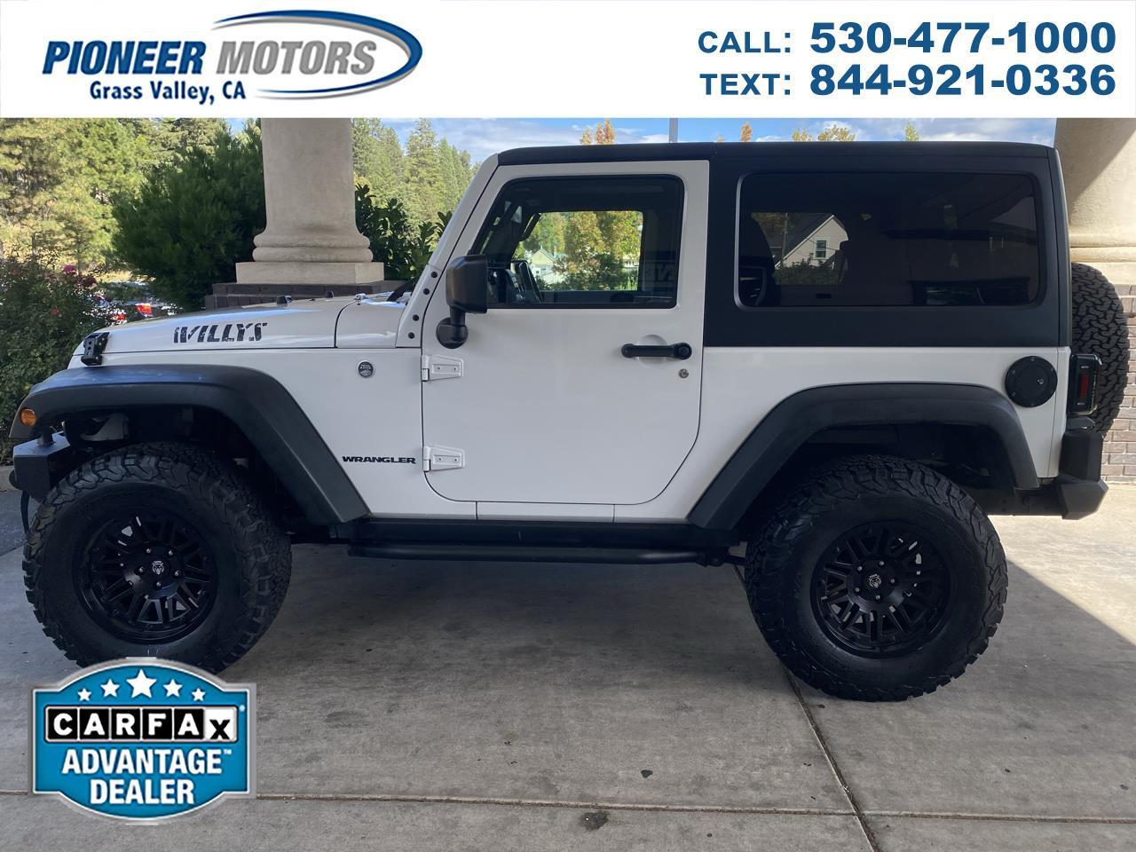 2017 Jeep Wrangler Willys Wheeler 4x4