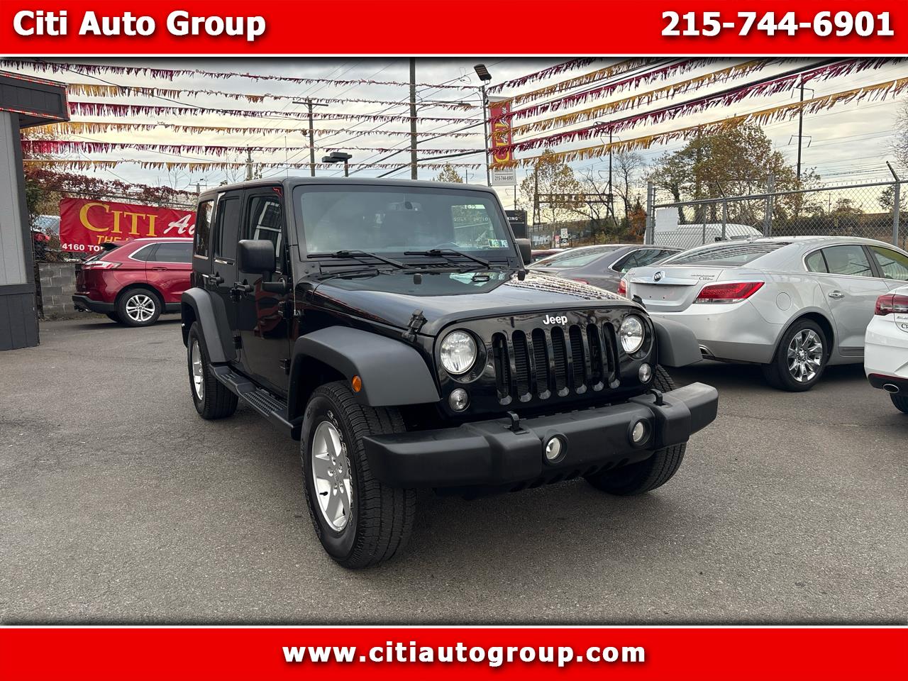 2018 Jeep Wrangler JK Unlimited Sport 4WD