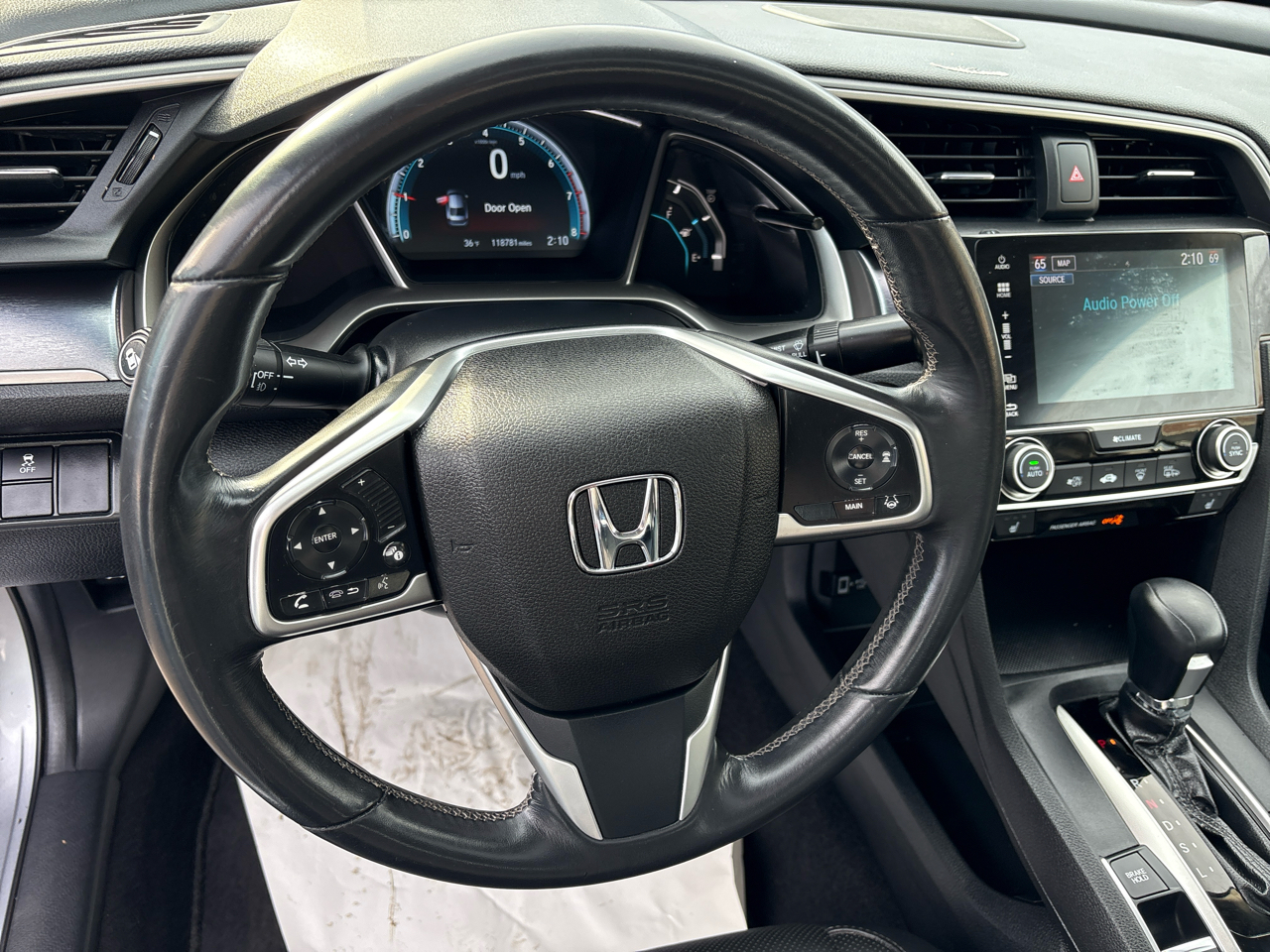 Honda Civic Touring Sedan CVT 2017