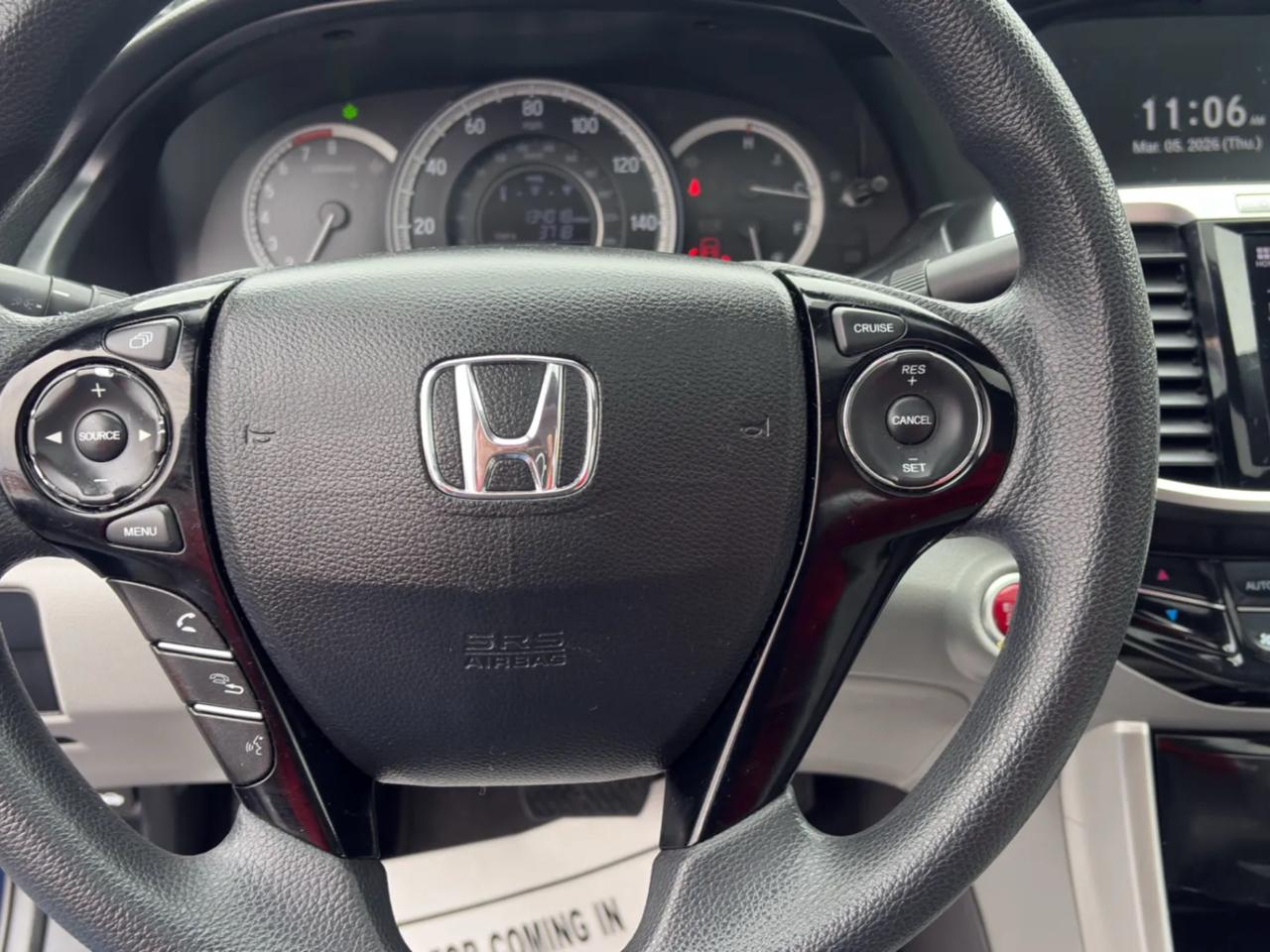 Honda Accord EX Sedan CVT 2016