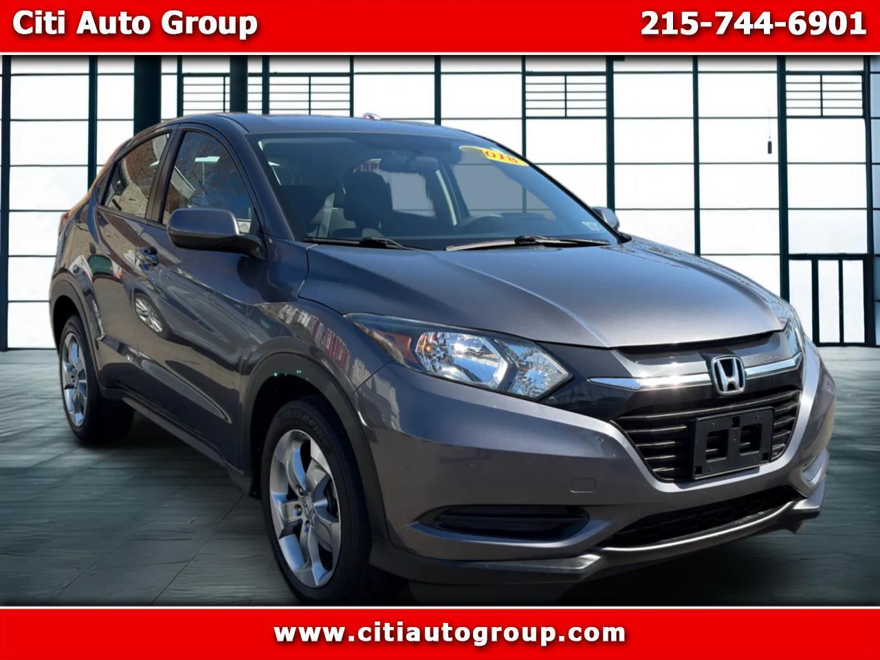 2018 Honda HR-V LX 4WD CVT
