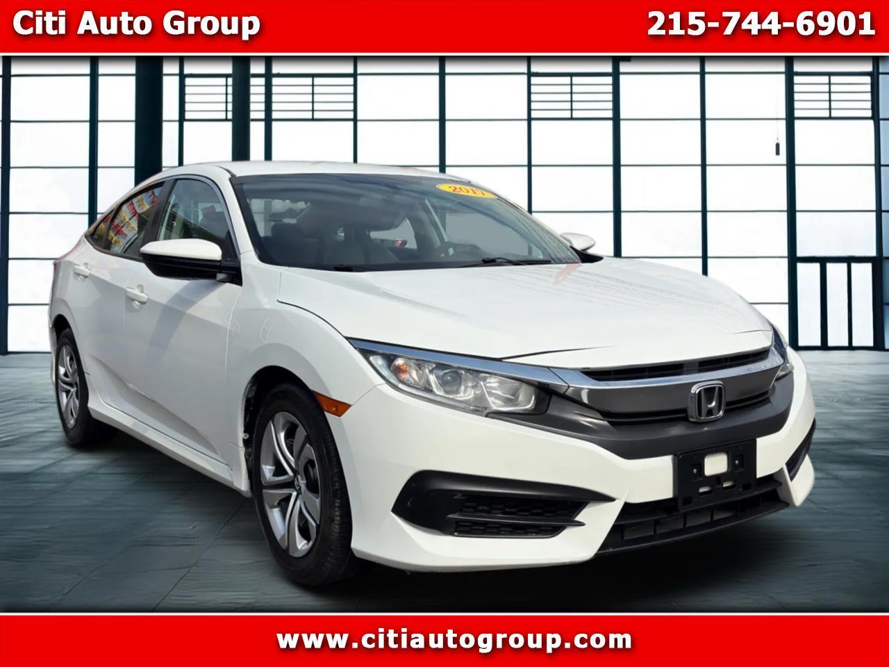 2017 Honda Civic LX Sedan CVT