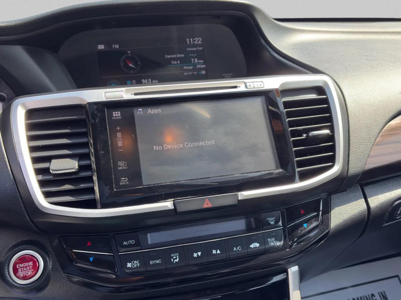 Honda Accord EX-L Sedan CVT 2017