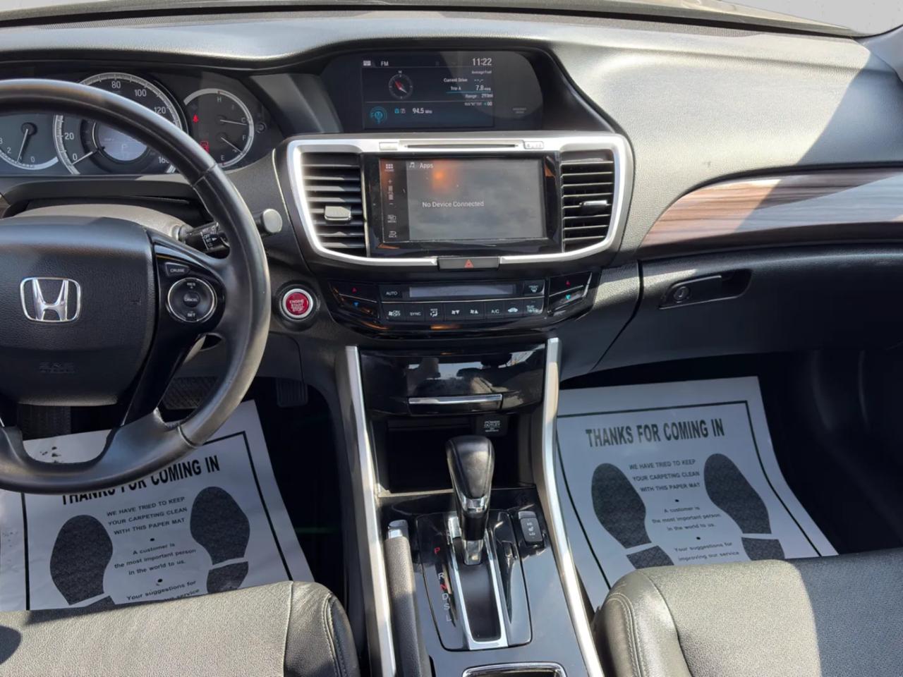 Honda Accord EX-L Sedan CVT 2017