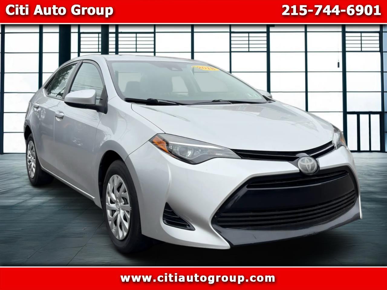 2018 Toyota Corolla L CVT