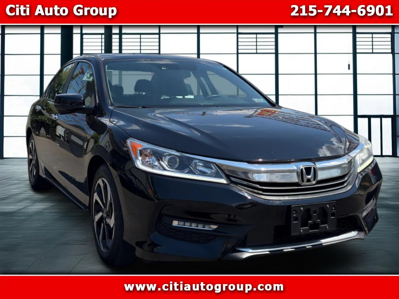2017 Honda Accord EX-L Sedan CVT w/ Honda Sensing