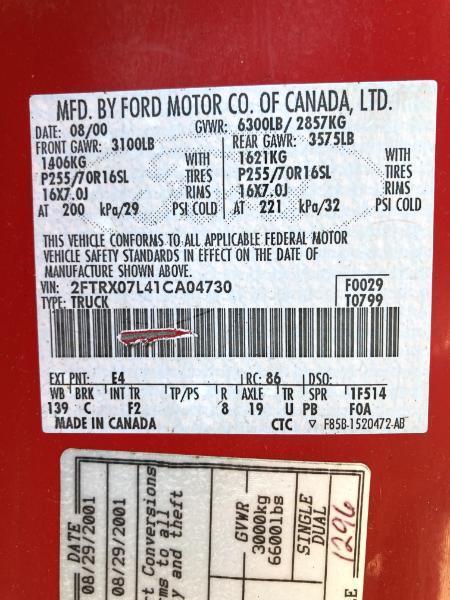 Ford F-150  2001