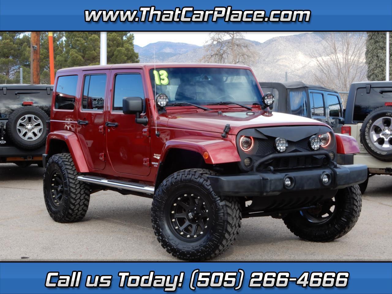 2013 Jeep Wrangler Unlimited Sahara 4WD