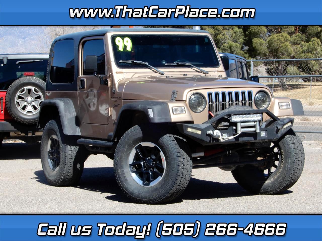 Used 1999 Jeep Wrangler Sport for Sale in Albuquerque NM 87123 That Car  Place