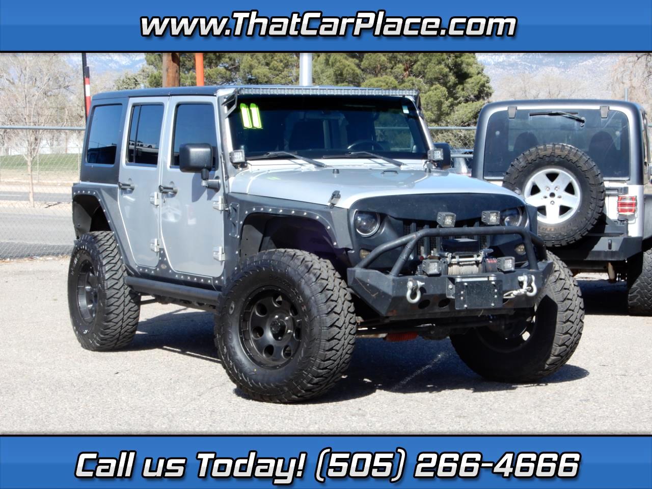 Used 2011 Jeep Wrangler Unlimited Sport 4WD for Sale in Albuquerque NM  87123 That Car Place
