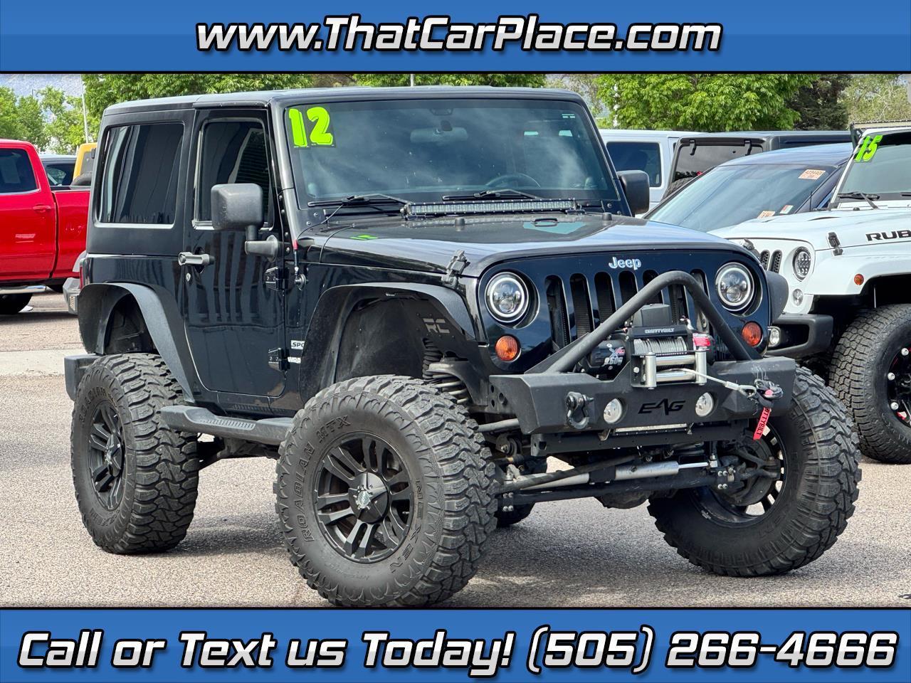 2012 Jeep Wrangler Sport 4WD