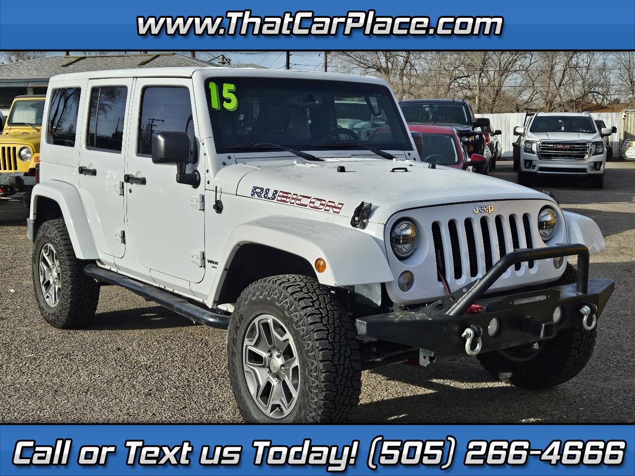 Jeep Wrangler Unlimited Rubicon 4WD 2015