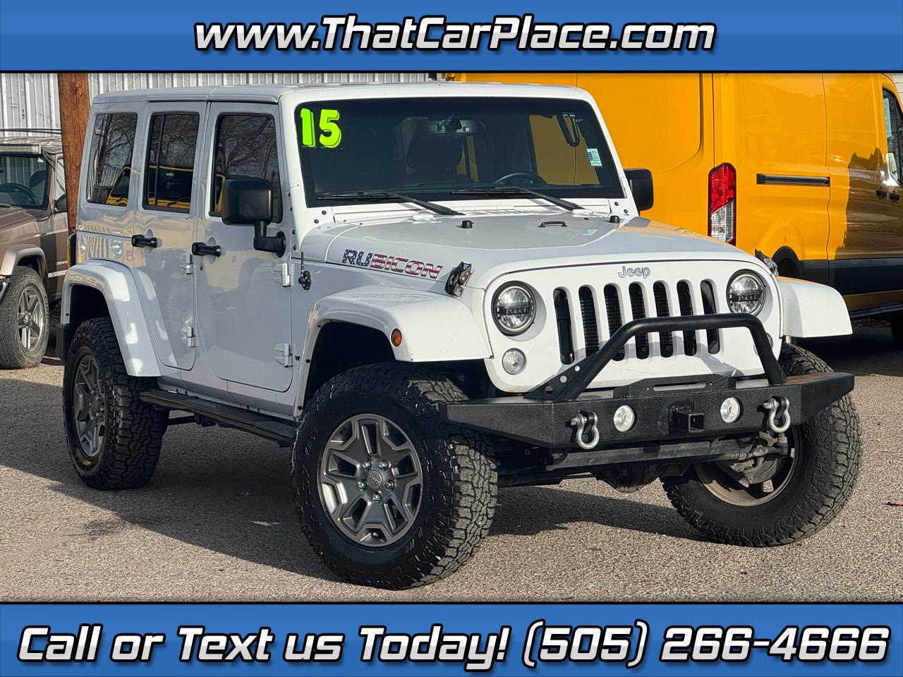 Jeep Wrangler Unlimited Rubicon 4WD 2015