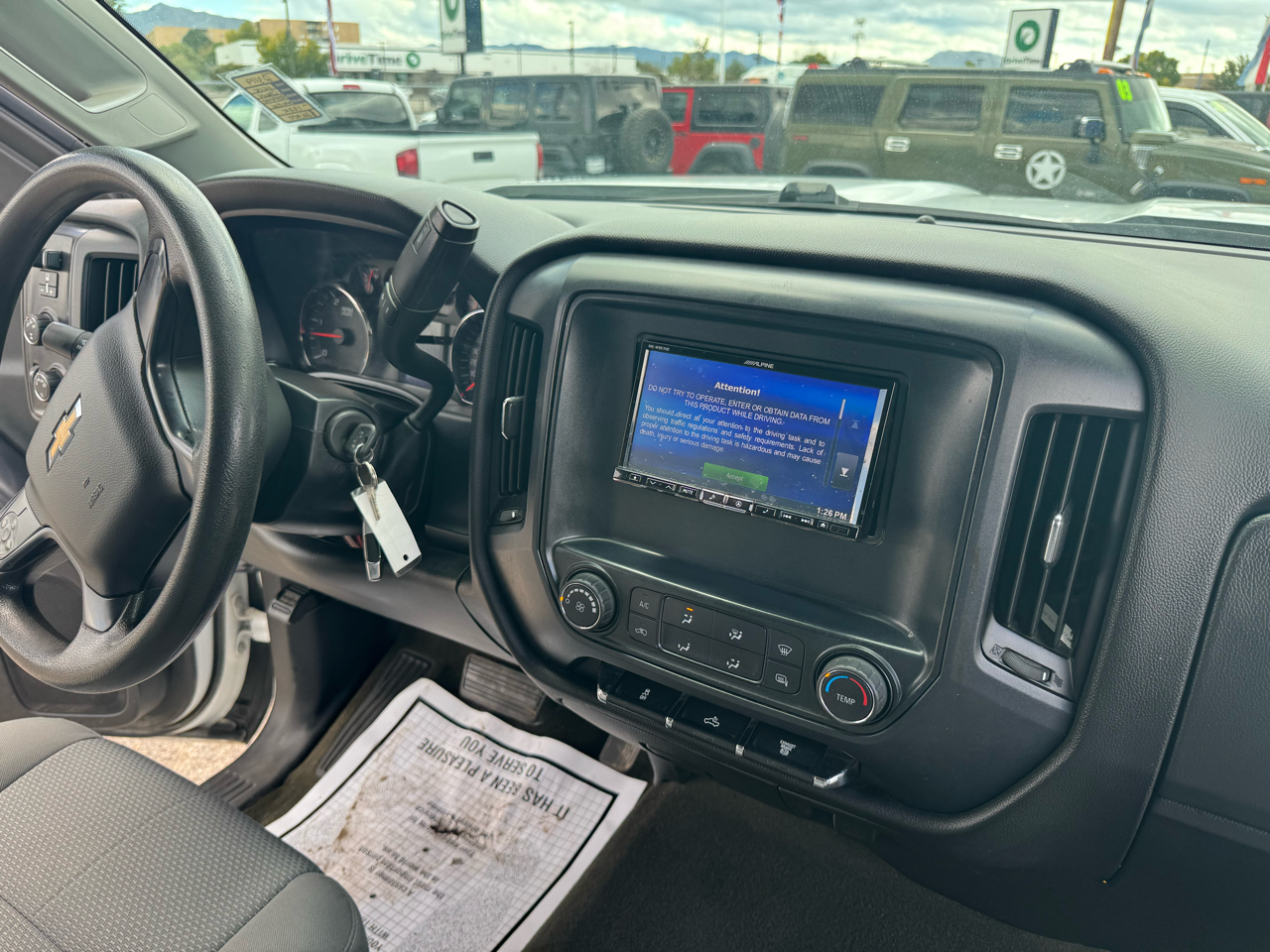 Chevrolet Silverado 2500HD Work Truck Crew Cab 4WD 2015