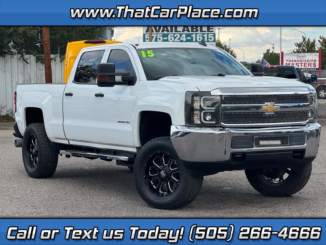 2015 Chevrolet Silverado 2500HD Work Truck Crew Cab 4WD