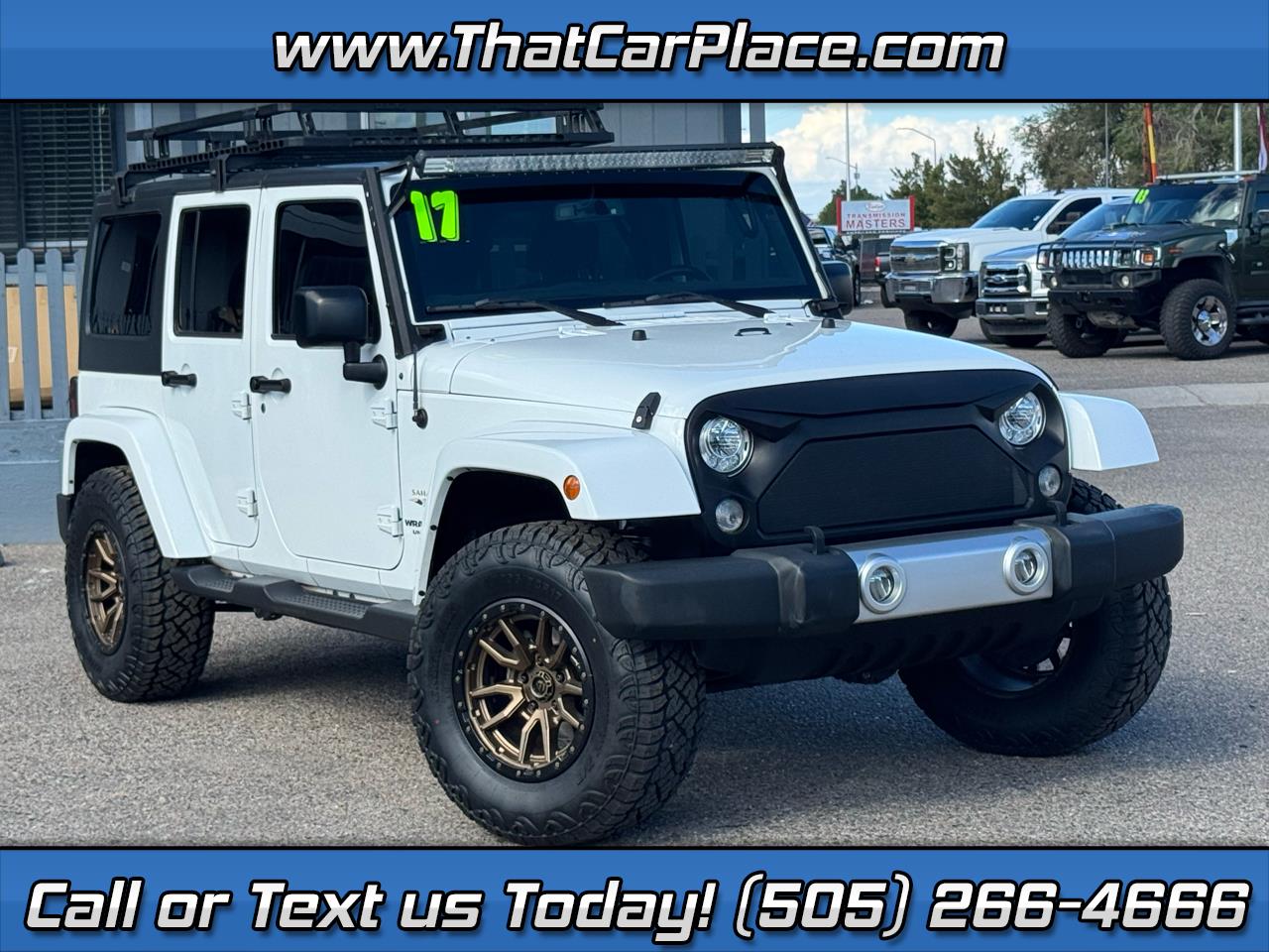 2017 Jeep Wrangler Unlimited Sahara 4WD