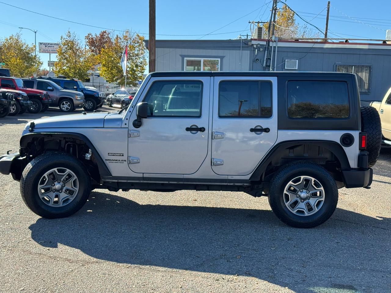 2014 Jeep Wrangler Unlimited Sport photo 3