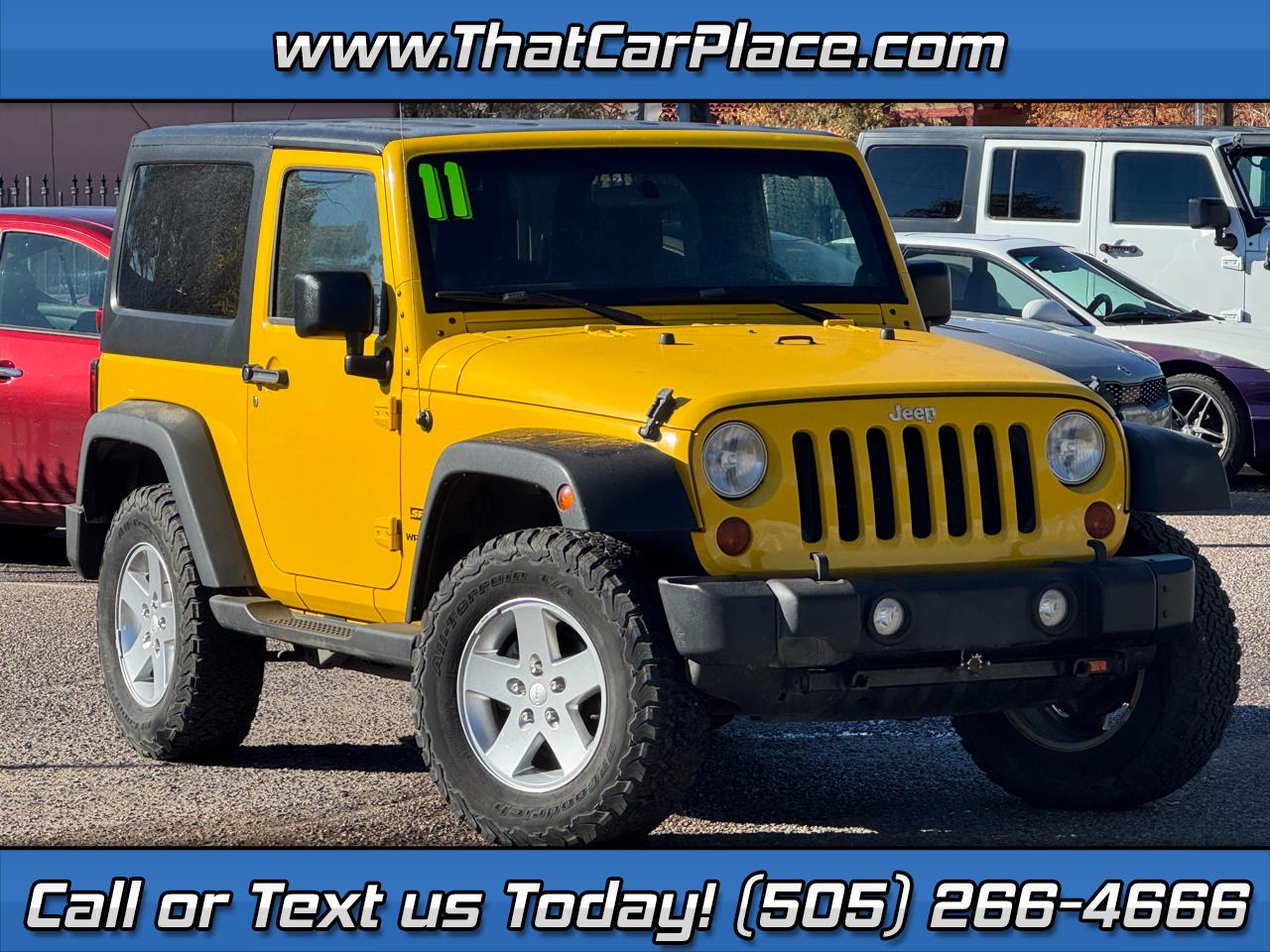 2011 Jeep Wrangler Sport 4WD