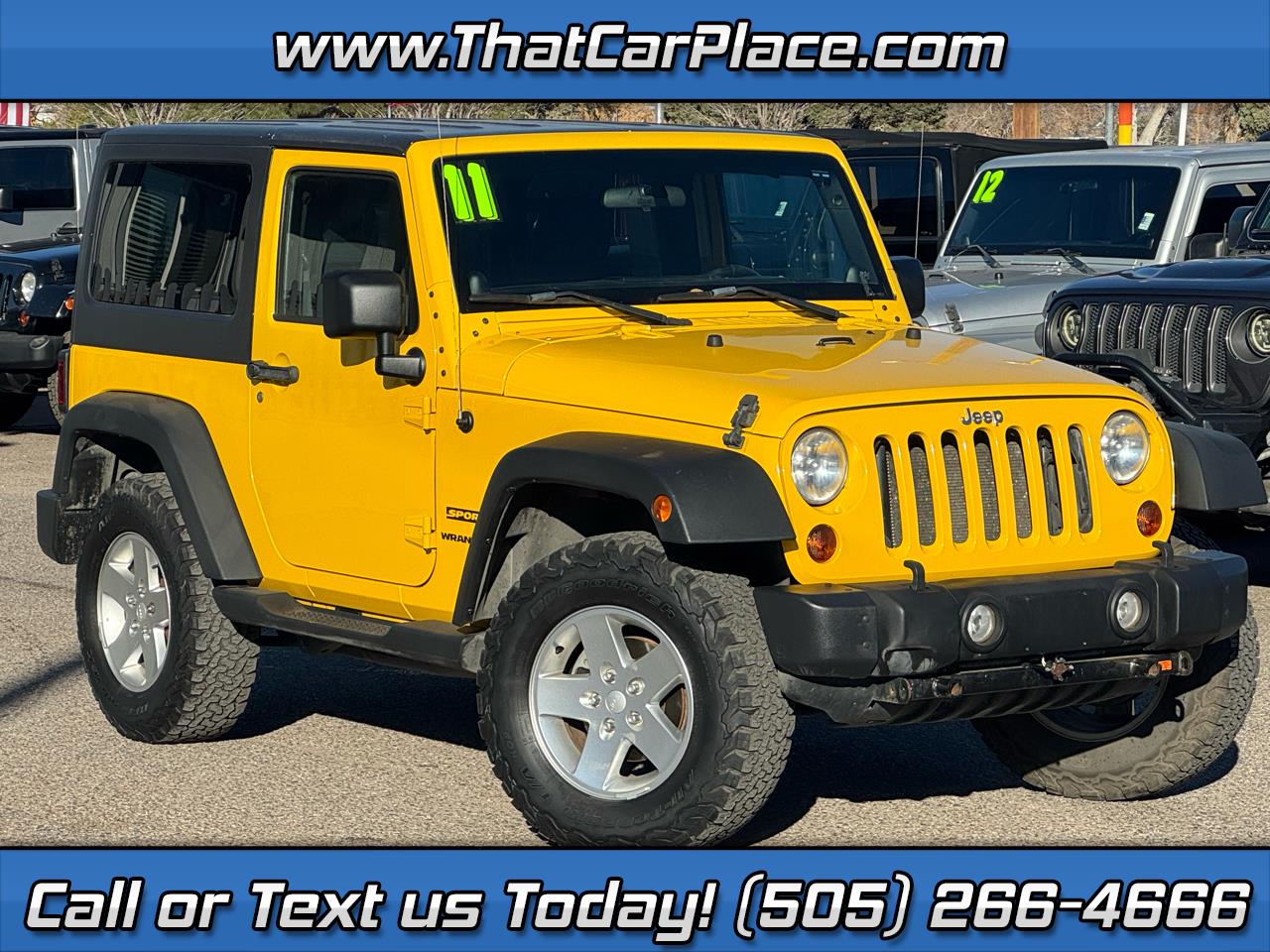 2011 Jeep Wrangler Sport 4WD
