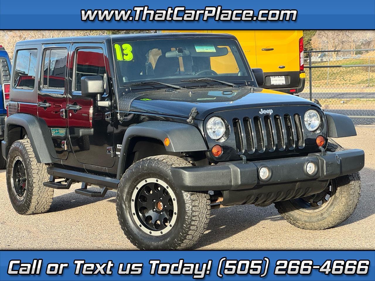2013 Jeep Wrangler Unlimited Sport 4WD