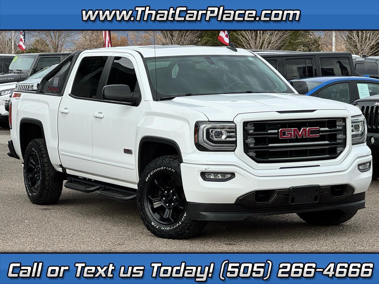2017 GMC Sierra 1500 SLT Crew Cab Long Box 4WD