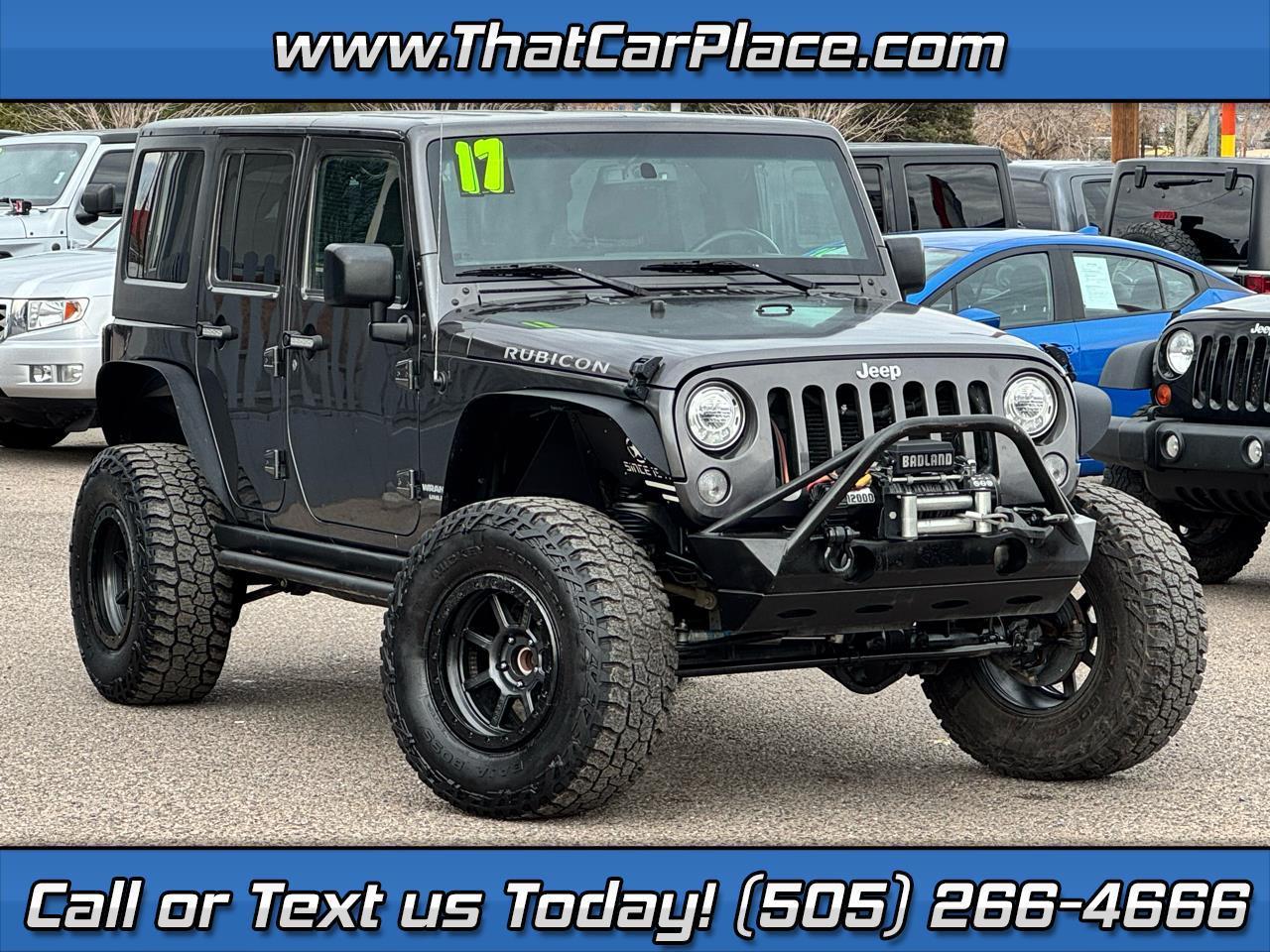 2017 Jeep Wrangler Unlimited Rubicon 4WD