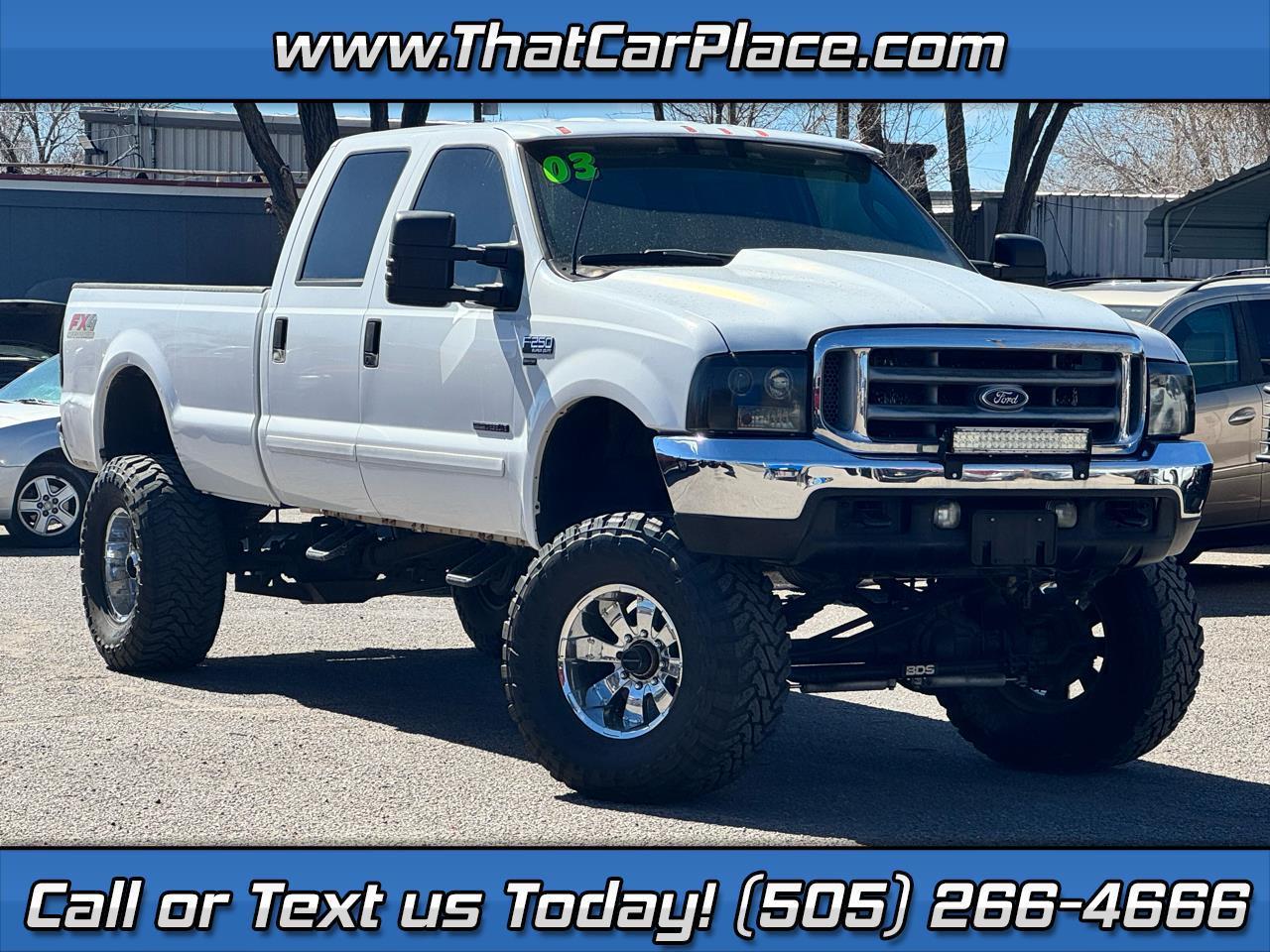 2003 Ford F-250 SD Lariat Crew Cab Long Bed 4WD