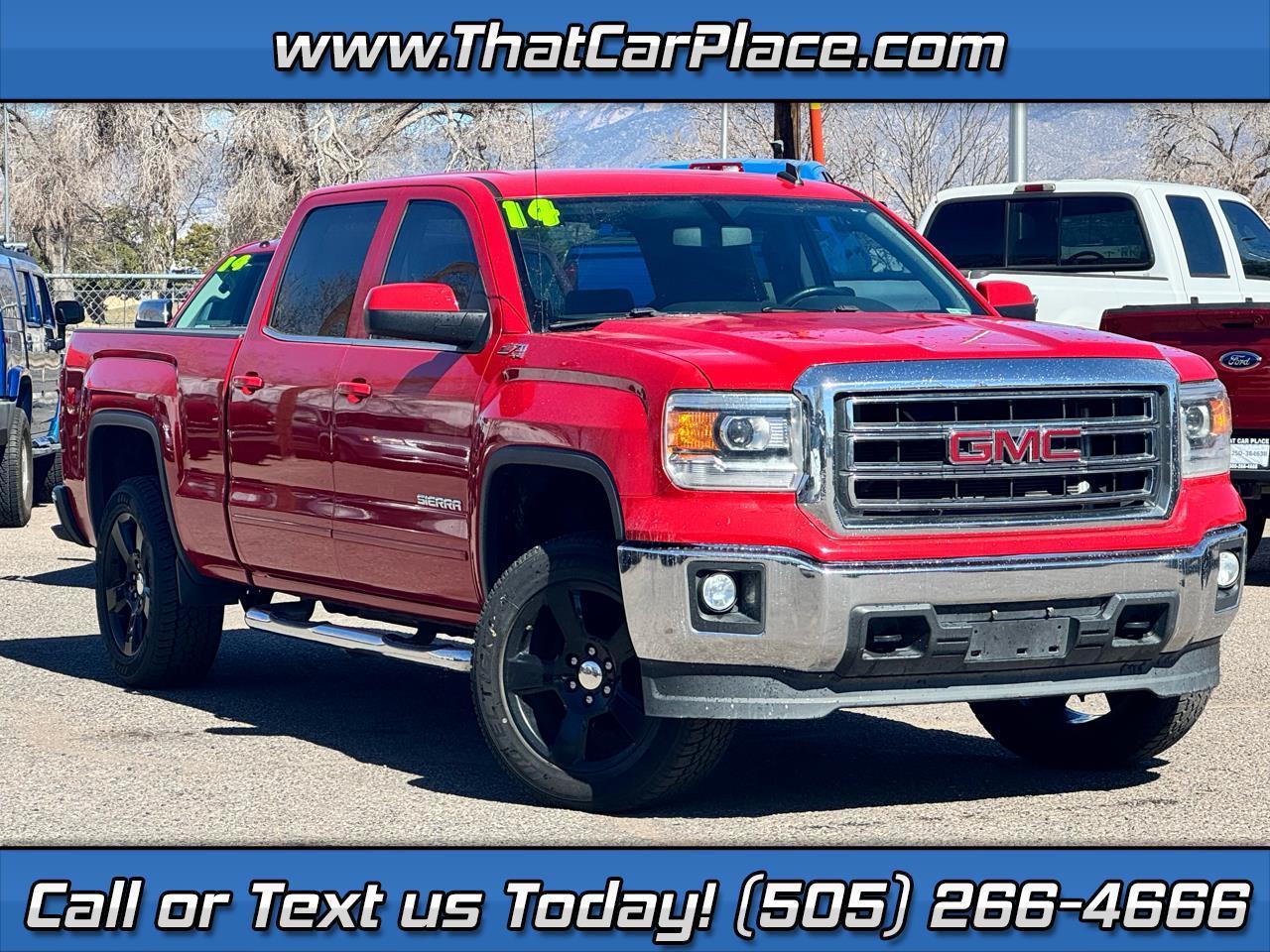 GMC Sierra 1500 SLE Crew Cab Long Box 4WD 2014