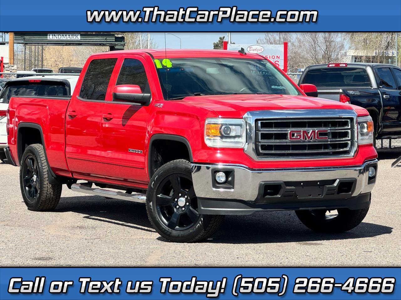 2014 GMC Sierra 1500 SLE Crew Cab Long Box 4WD