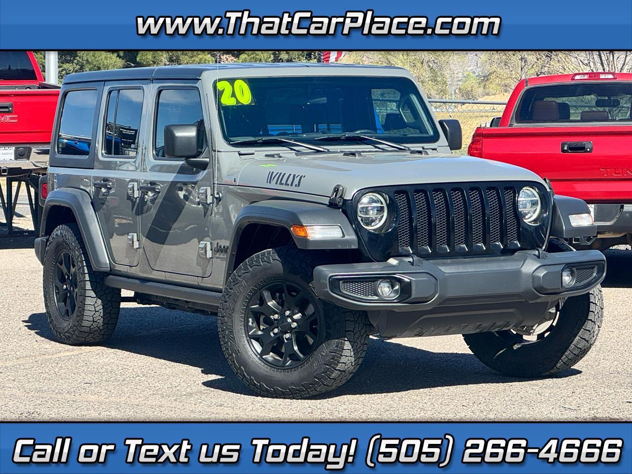 2020 Jeep Wrangler Unlimited Sport