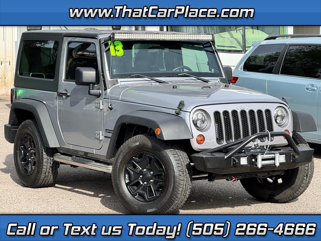 2013 Jeep Wrangler Sport 4WD