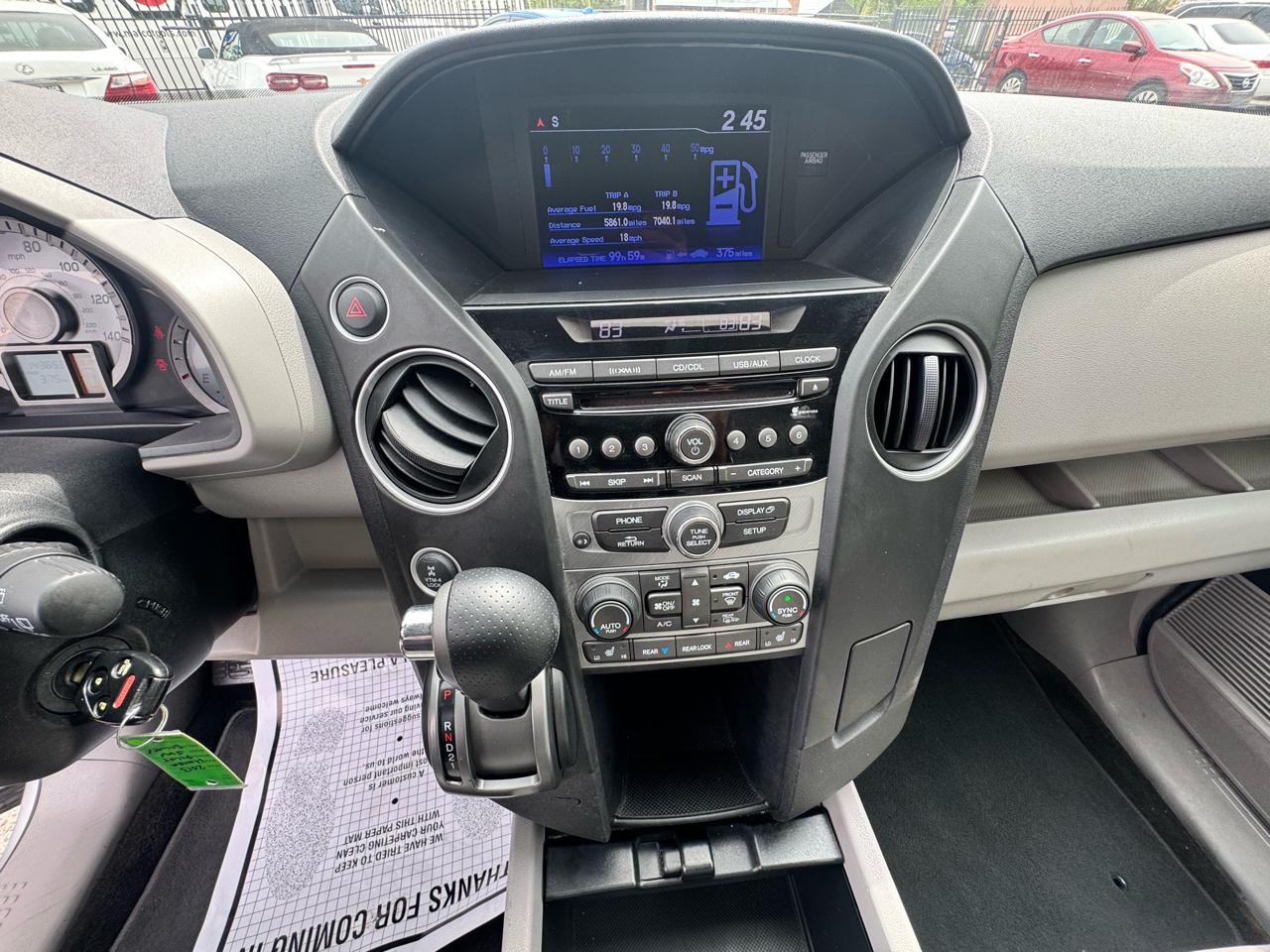 Honda Pilot EX-L 4WD 5-Spd AT 2013