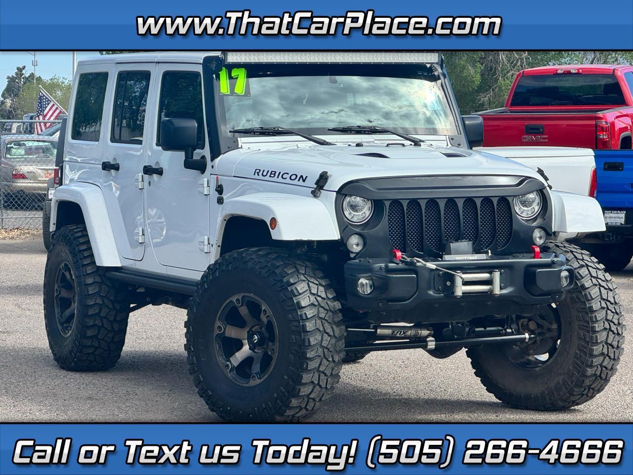 2017 Jeep Wrangler Unlimited Rubicon 4WD