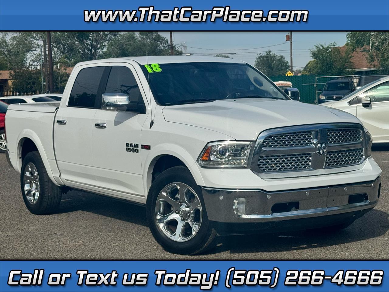 2018 RAM 1500 Laramie Crew Cab SWB 4WD