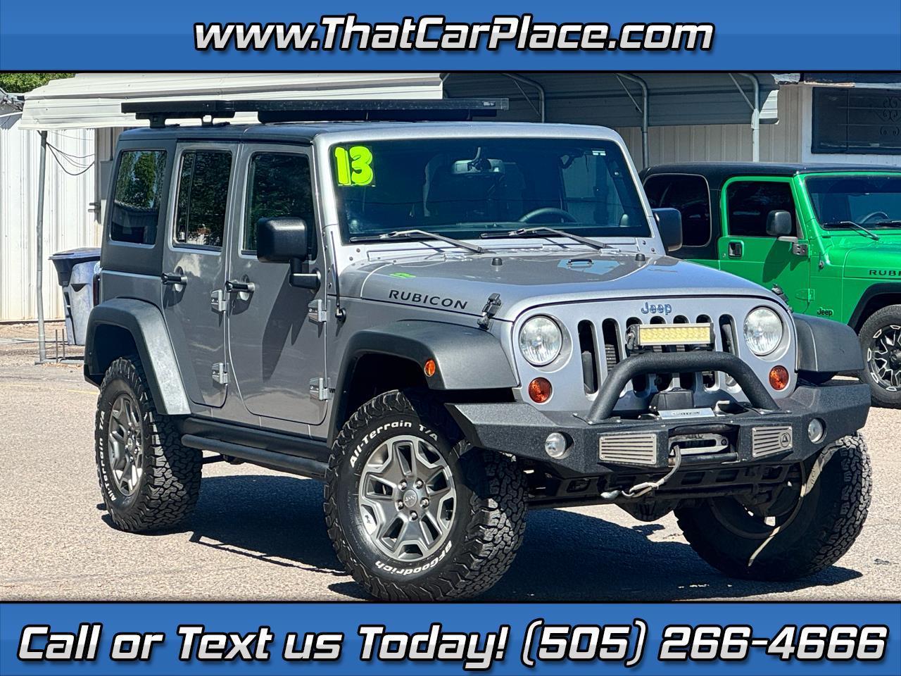 2013 Jeep Wrangler Unlimited Rubicon 4WD
