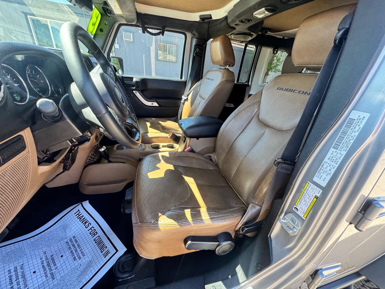 Jeep Wrangler Unlimited Rubicon 4WD 2013