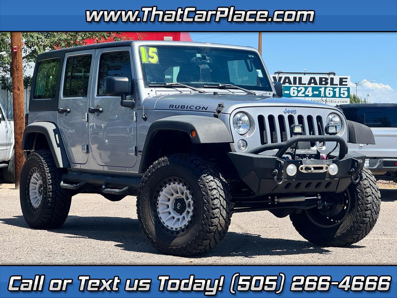 2015 Jeep Wrangler Unlimited Rubicon 4WD