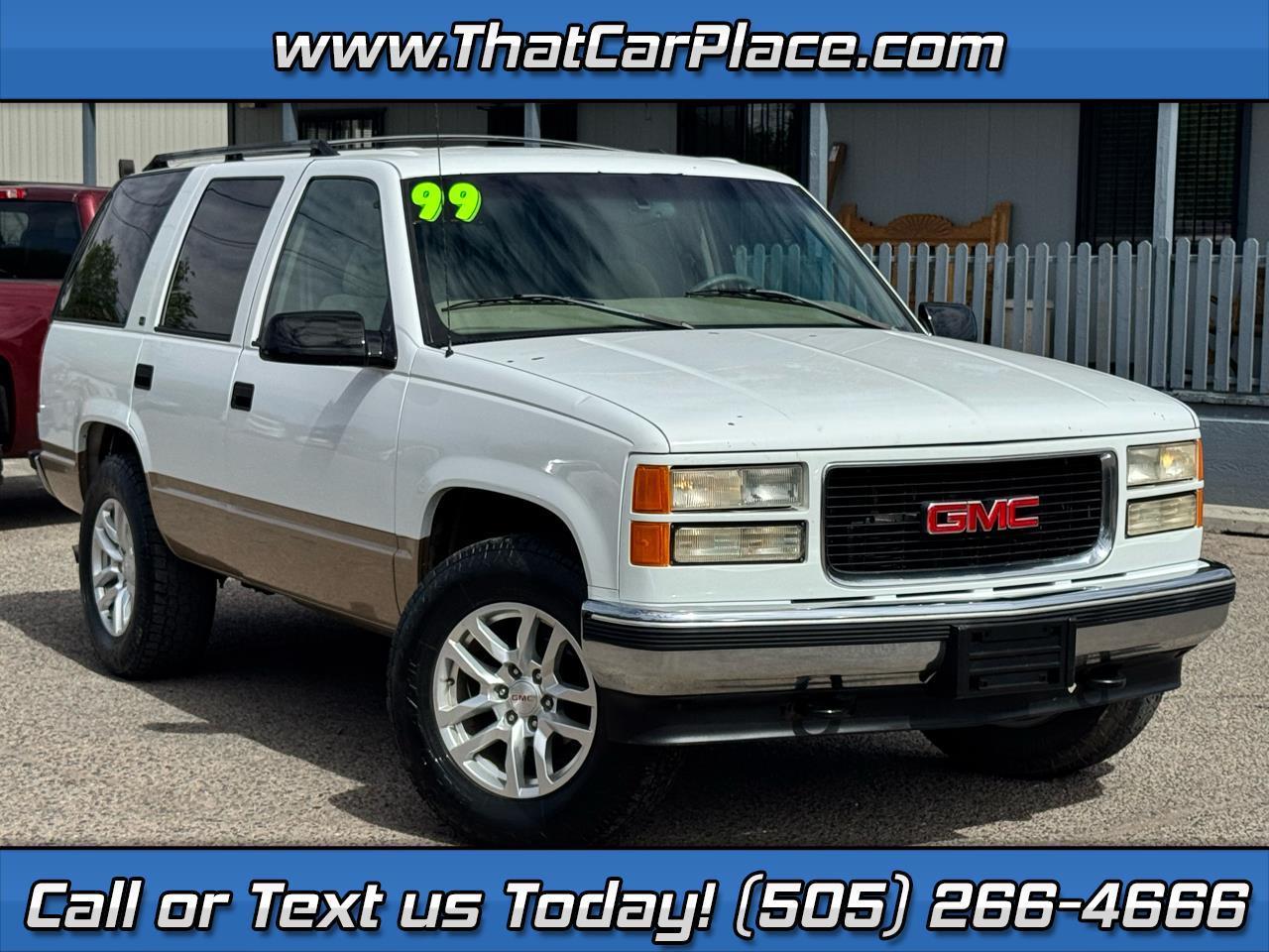 1999 GMC Yukon SLE 4WD