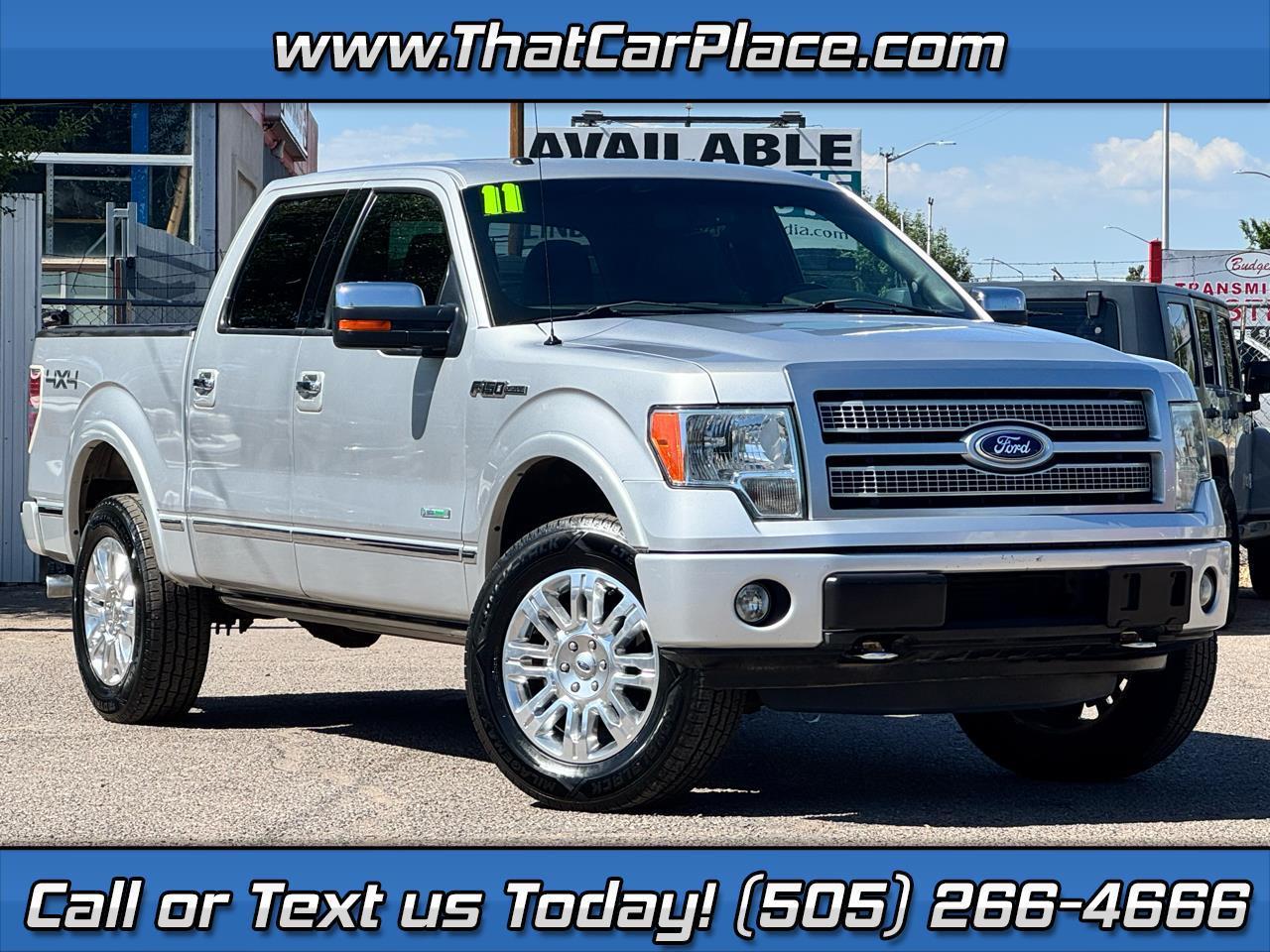 2011 Ford F-150 Platinum SuperCrew 4WD