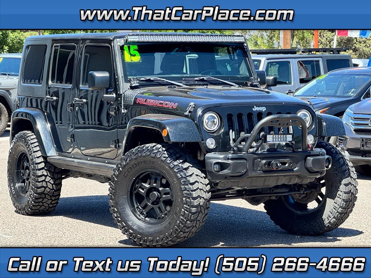 2015 Jeep Wrangler Unlimited Rubicon 4WD