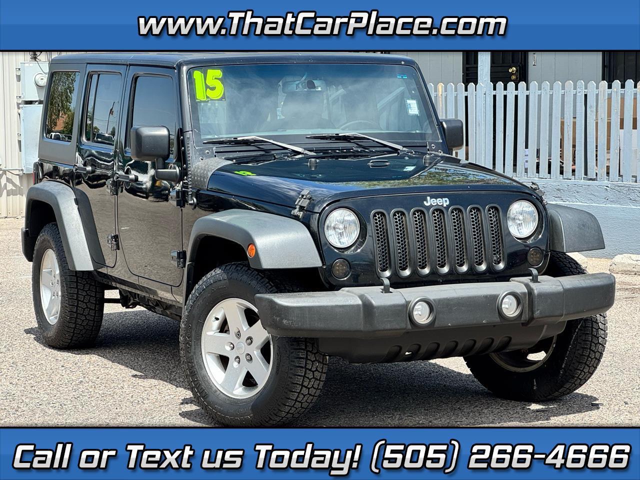 2015 Jeep Wrangler Unlimited Sport 4WD