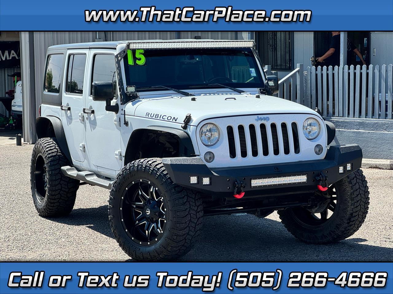 2015 Jeep Wrangler Unlimited Rubicon 4WD